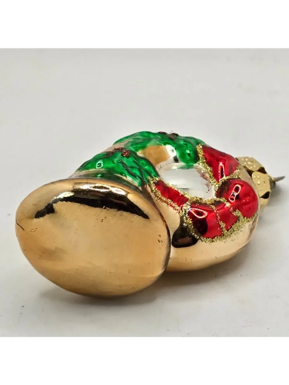 Christmas Ornament Glass French Horn Thomas Pacconi Museum Series 2003 Vintage